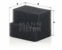 Filter odvzdużnenia kľukovej skrine MANN-FILTER
