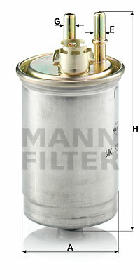 Palivový filter MANN-FILTER