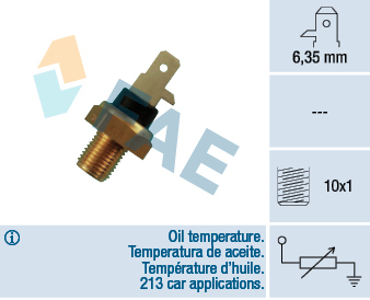 Snímač teploty oleja FAE