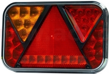 PV Zadné svetlo LED 200x130mm, integrovaný kontrolbox, ...