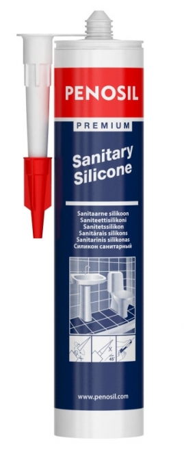 Sanitárny silikón biely 310ml