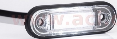PV Obrysové svetlo LED oválne biele (85x27mm) ...