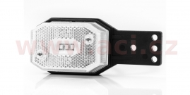 PV Obrysové svetlo obdĺžnikové biele (100x45mm) LED s držiakom