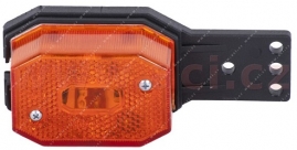 PV Obrysové svetlo obdĺžnikové oranžové (100x45mm) pre žiarovku C5W s držiakom