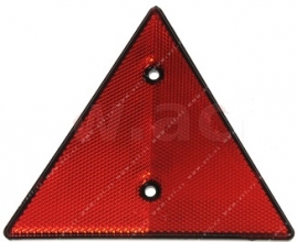 PV Odrazový trojuholník, plast, 158x138 mm (pre 2x skrutku M5)