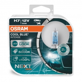 Halogénové žiarovky Osram H7 12V 55W PX26d Cool BlueCool Blue NEXT GEN 2 ks