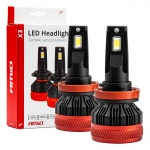 LED žiarovky hlavného svietenia H8/H9/H11 X3 Series ...
