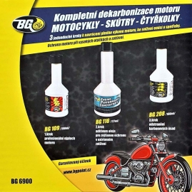 BG 6900 Kit Dekarbonizácie 4-taktné motocykle