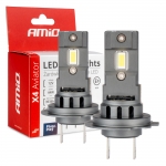 LED žiarovky X4-series AVIATOR H7 6500K max 44W AMIO-03764